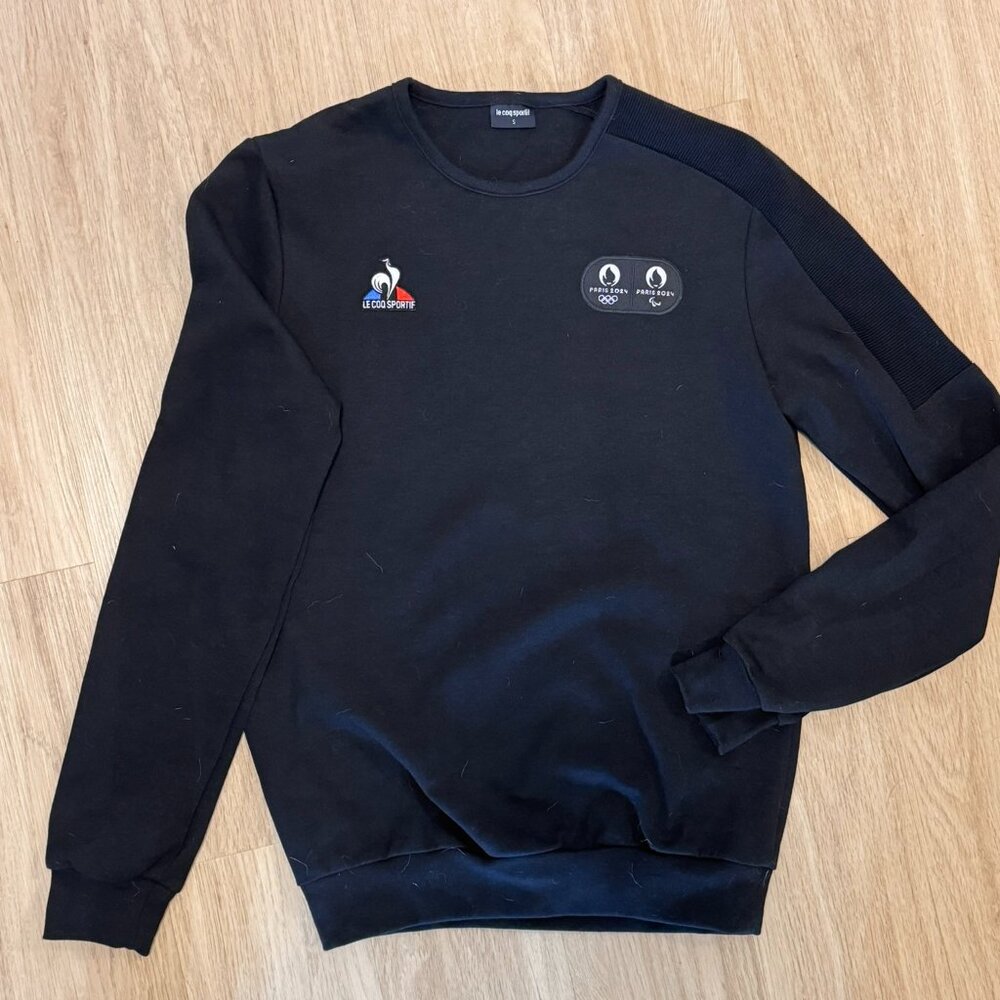 Paris 2024 Olympic Crewneck Sweatshirt - Black